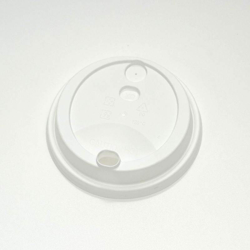 Pet recta bibens plastic calicem lid